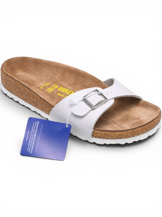 Birkenstock Madrid Matte White