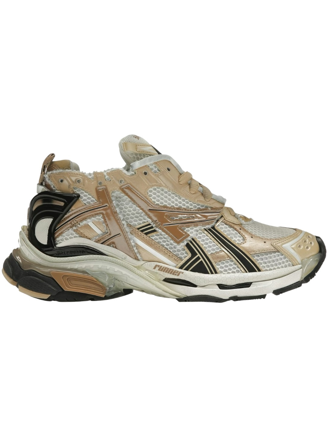 Balenciaga Runner Beige Black White