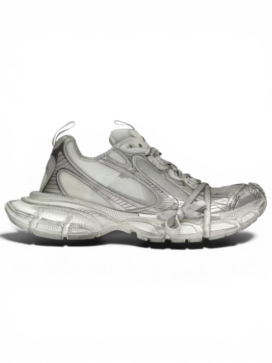 Balenciaga 3XL White Silver Summer Mesh