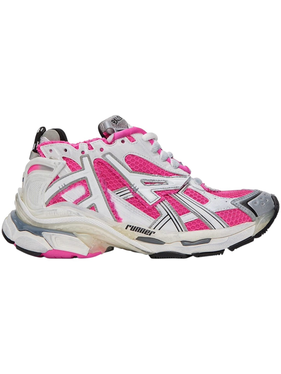 Balenciaga Runner White Fluorescent Pink