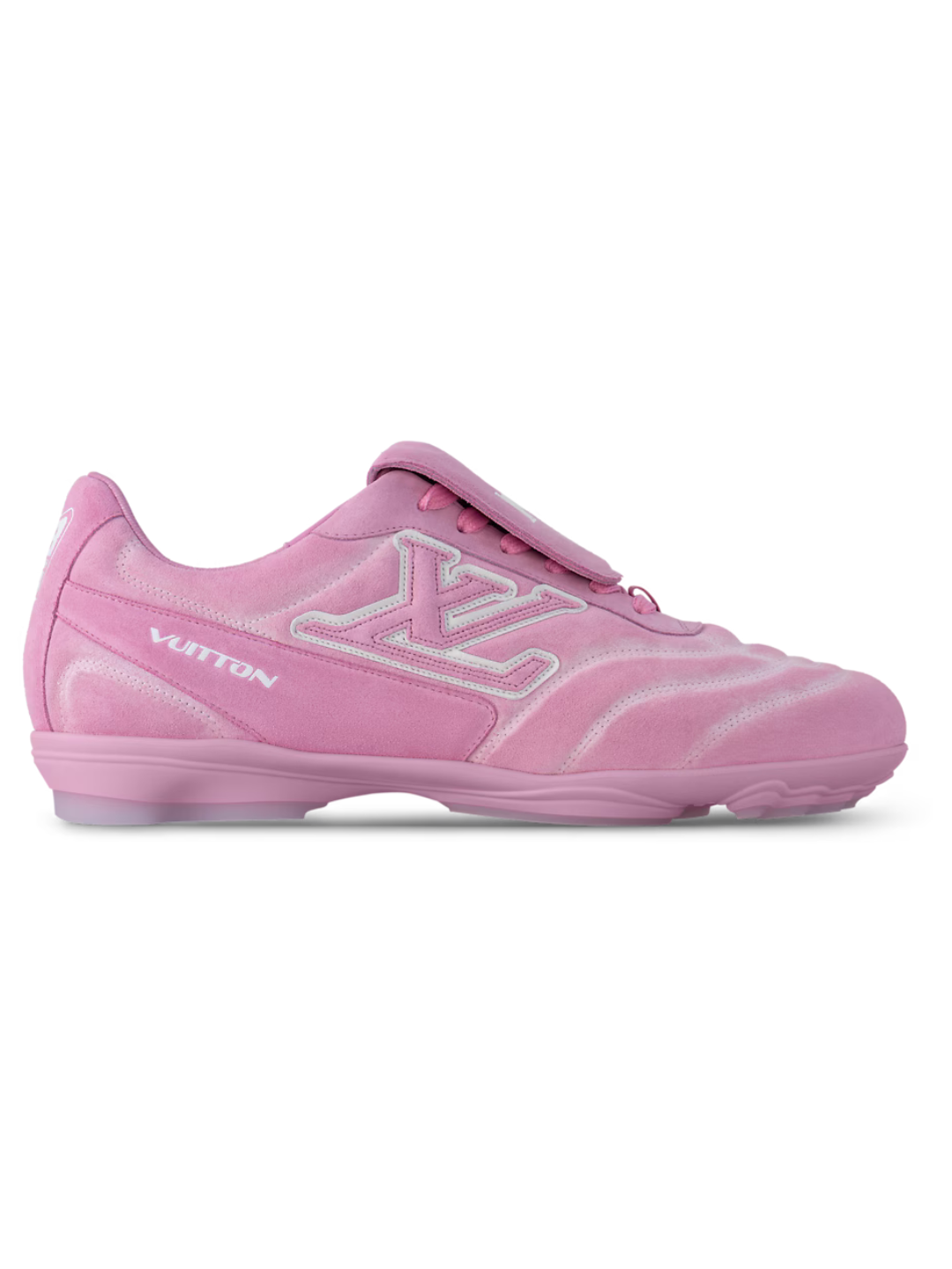 LV Footprint Soccer Sneaker Pink