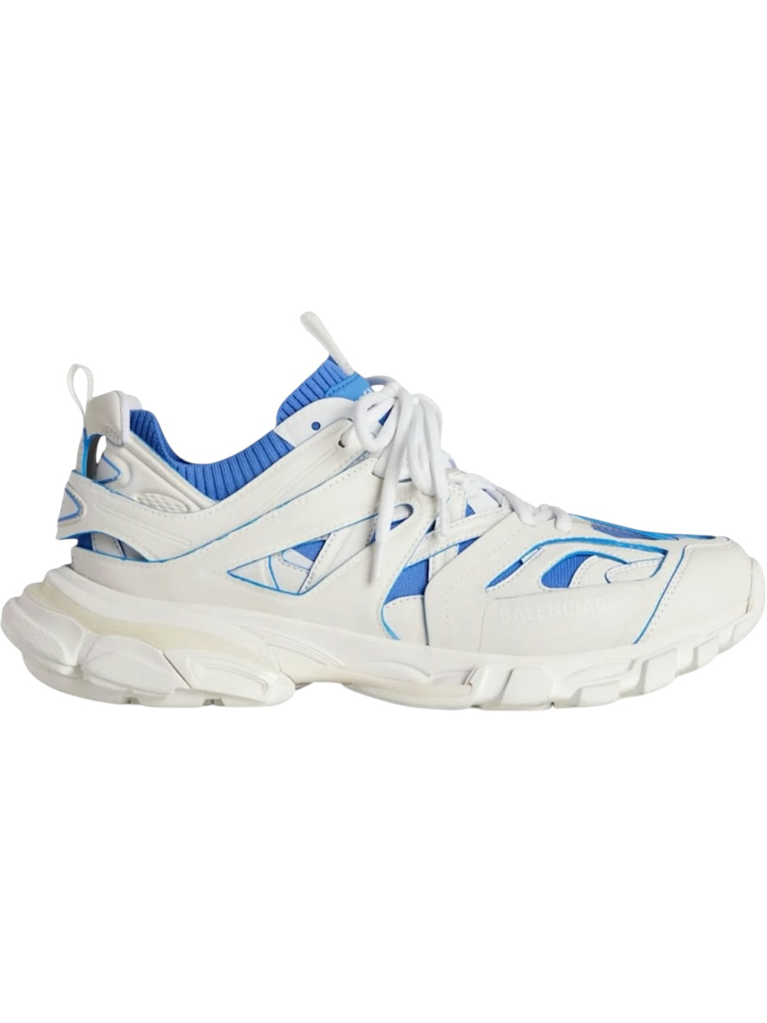 Balenciaga Track Sock White Blue Sneakers White Blue