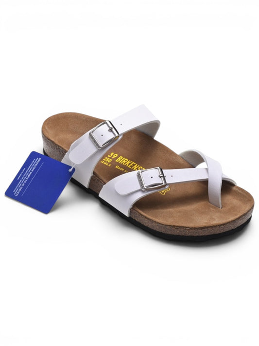 Birkenstock Mayari Birko-Flor Matte White