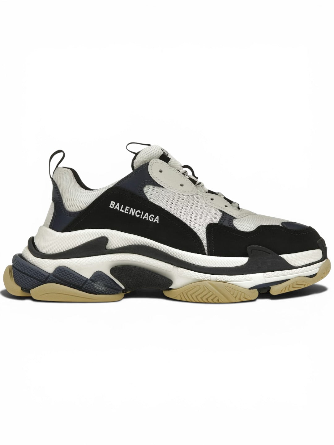 Balenciaga Triple S White Navy Black