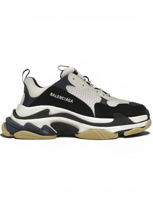 Balenciaga Triple S White Navy Black