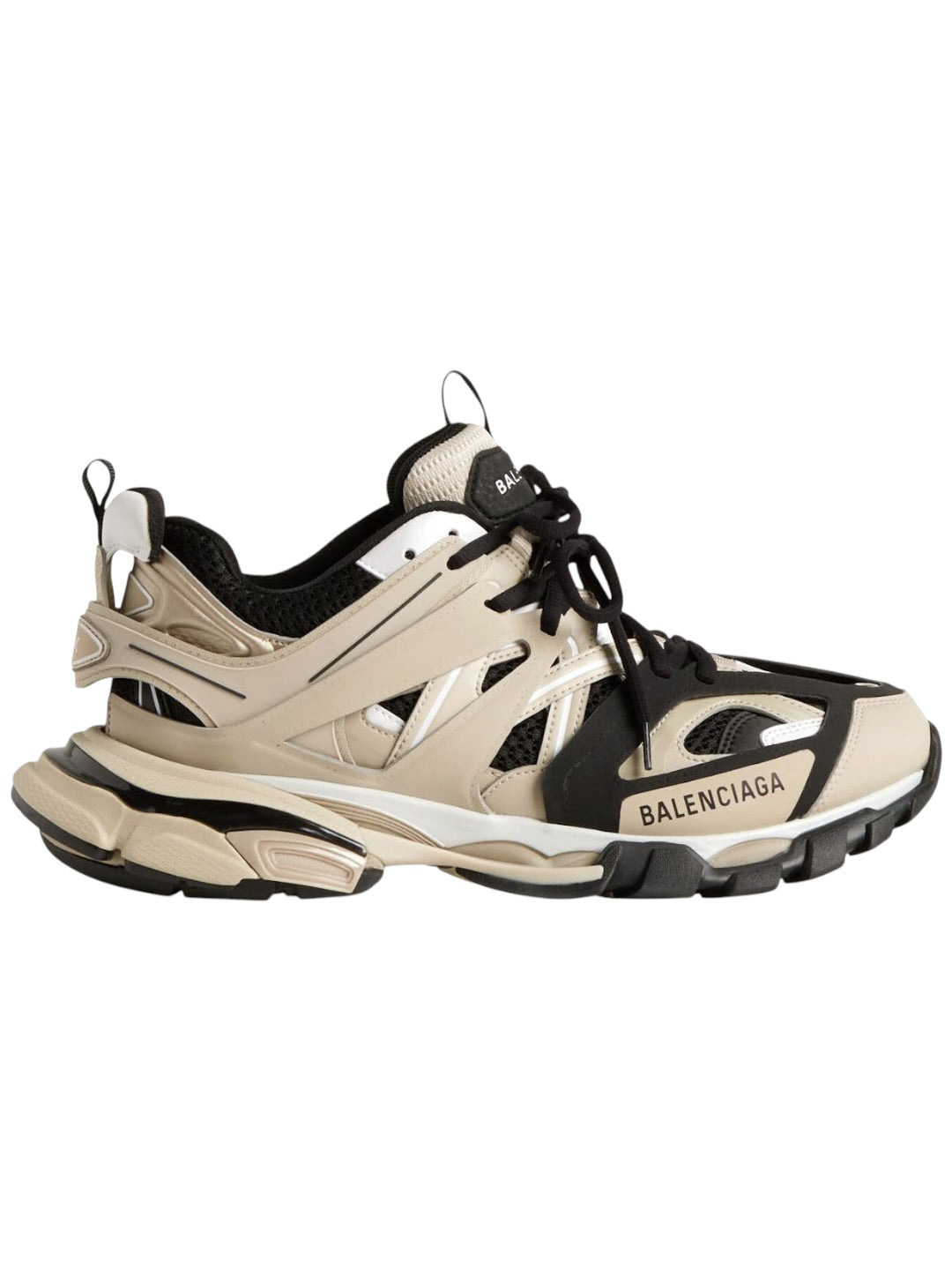 Balenciaga Track Beige Black