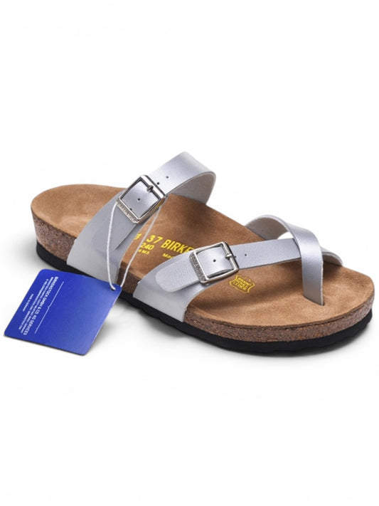 Birkenstock Mayari Birko-Flor Silver