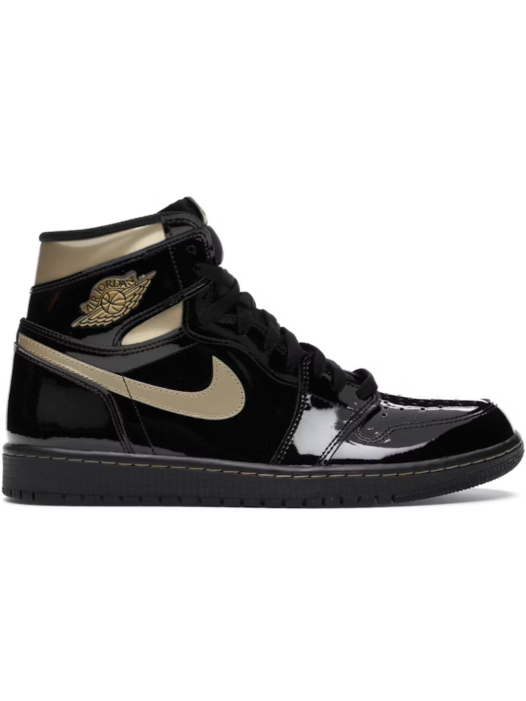 Jordan 1 Retro High OG Black Metallic Gold
