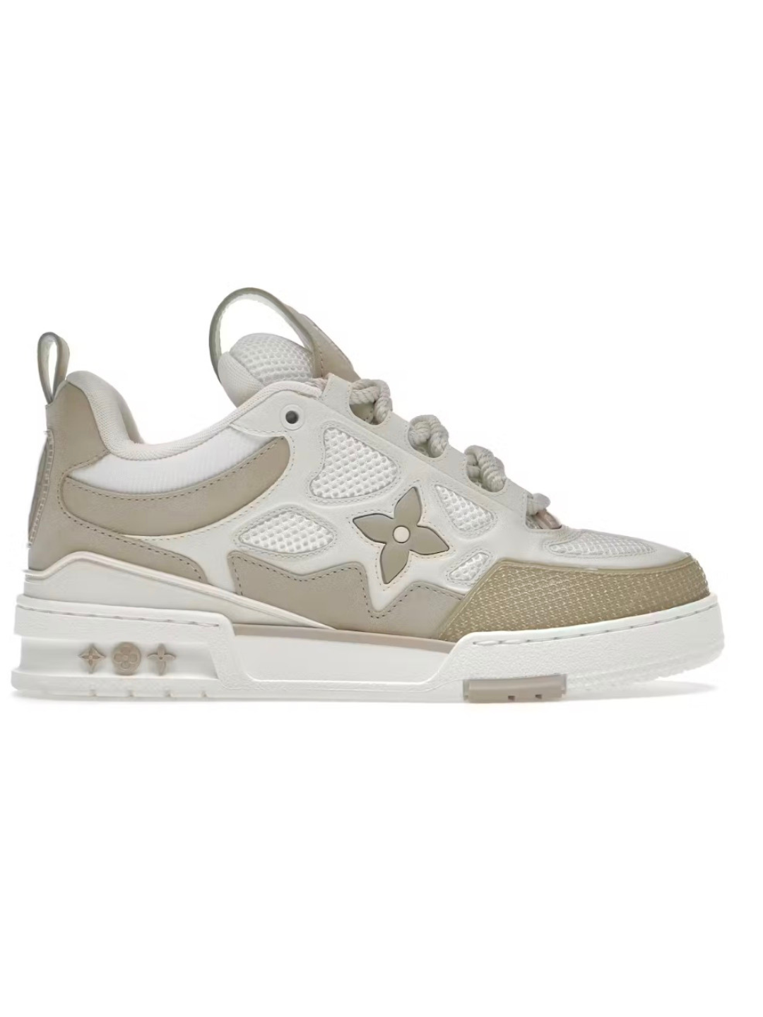 Louis Vuitton LV Skate Sneaker Beige White