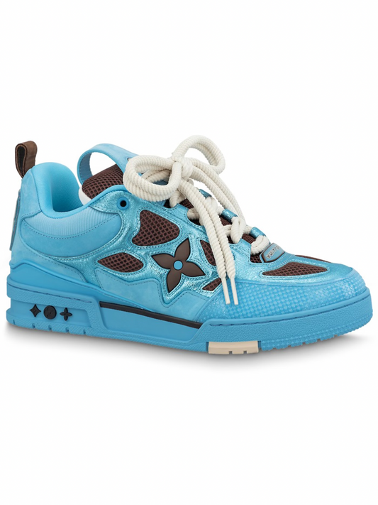 Louis Vuitton Skate Trainer Blue Brown