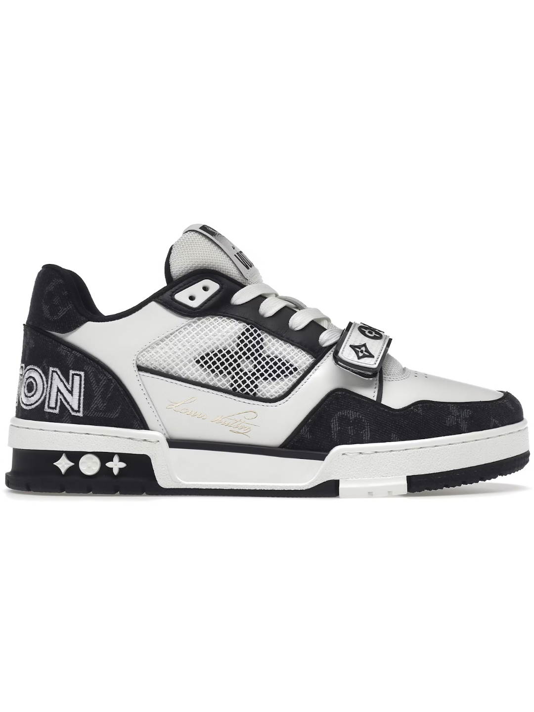 Louis Vuitton Trainer
Monogram Denim Black White