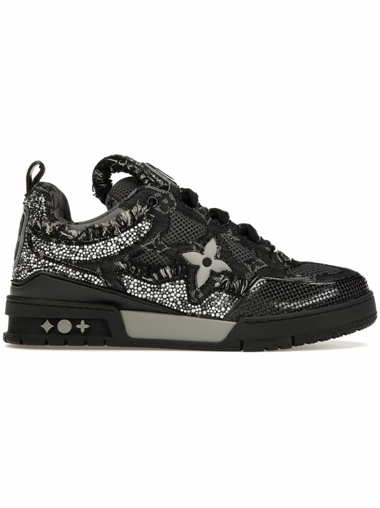 Louis Vuitton LV Sneaker Skate Black Swarovski Monogram