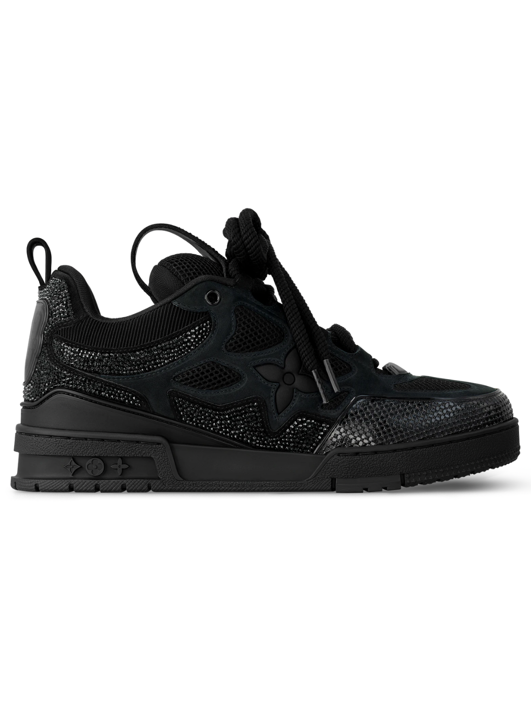Louis Vuitton Skate Sneaker Black Studded