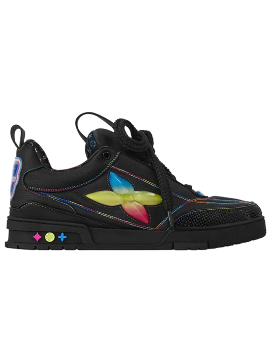 Louis Vuitton Skate Sneaker Black Rainbow