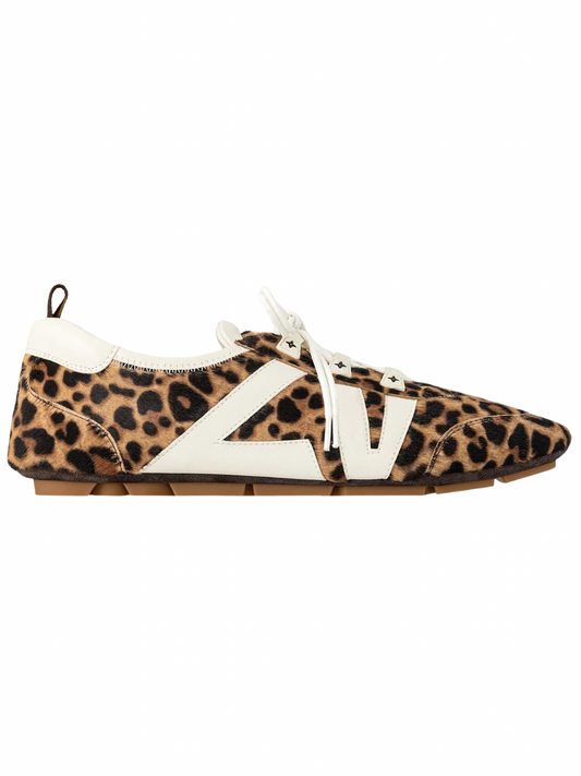 Louis Vuitton LV Sneakerina Leopard Print Brown