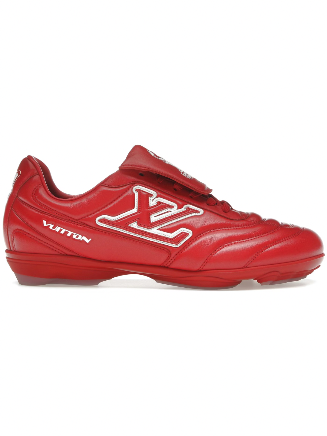 Louis Vuitton Red White Louis Vuitton LV Footprint Soccer Red/White
