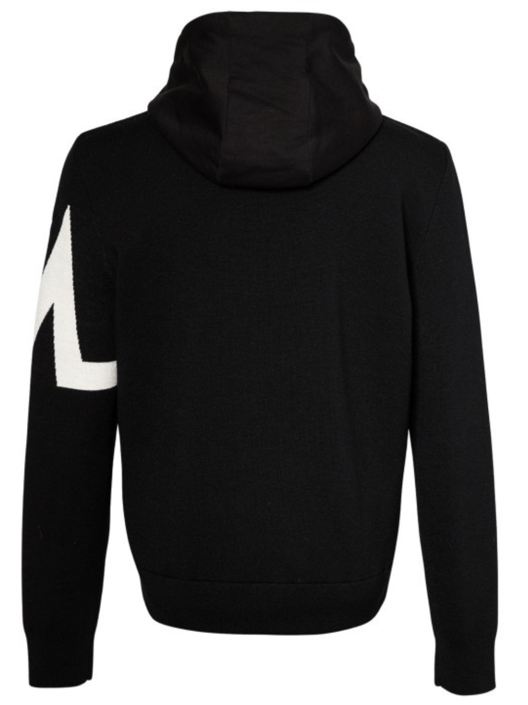 Moncler Padded Hooded Jacket Black