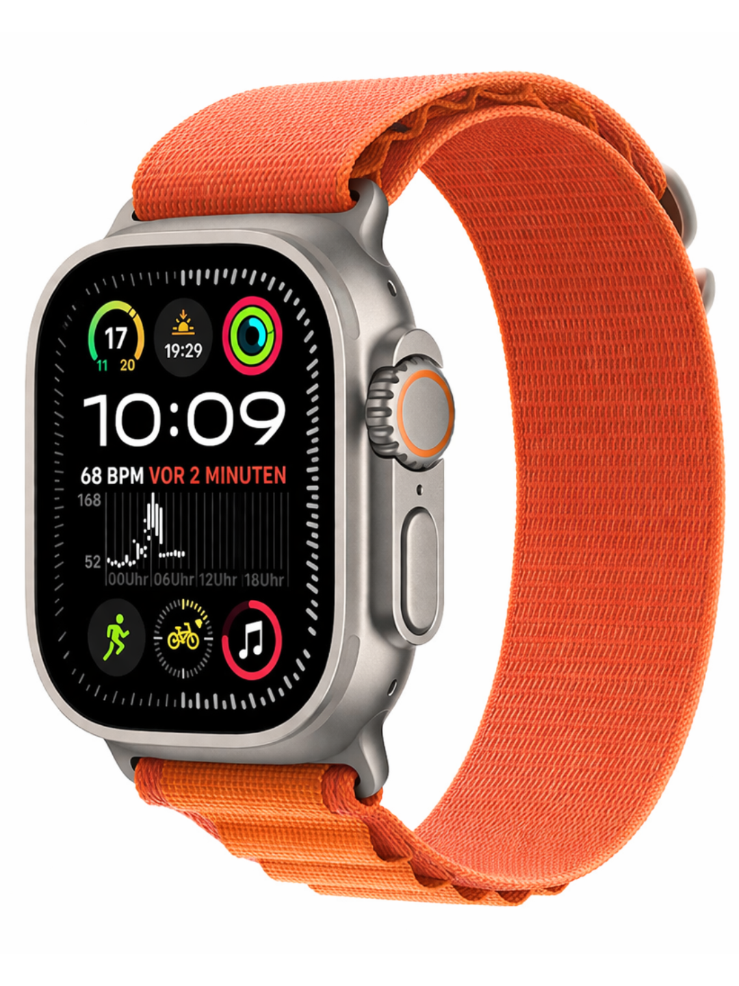 Apple Watch Ultra 2 Silver Orange