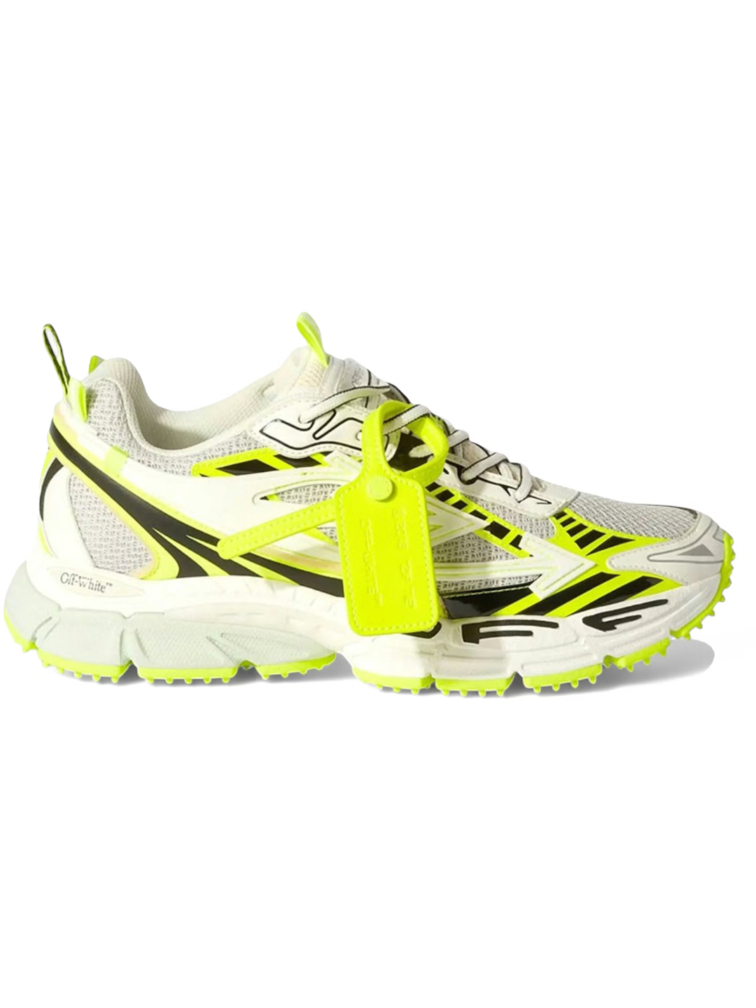 Off-White Be Right Back Yellow Fluo