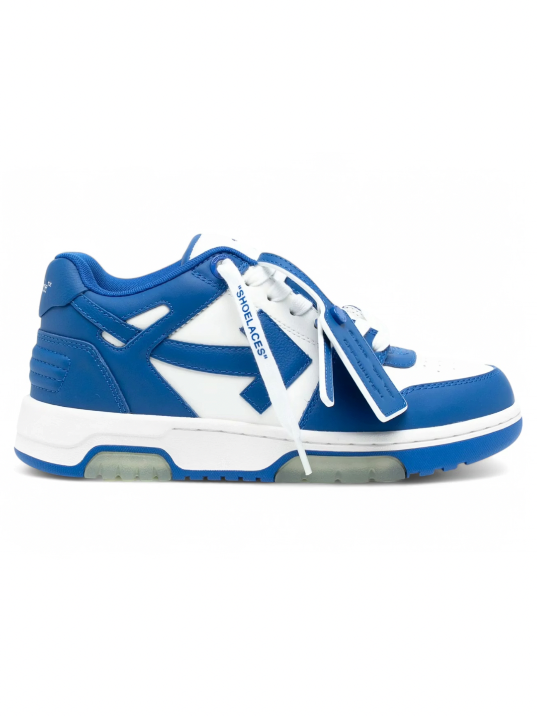 OFF-WHITE Out Of Office OOO Low Tops Blue