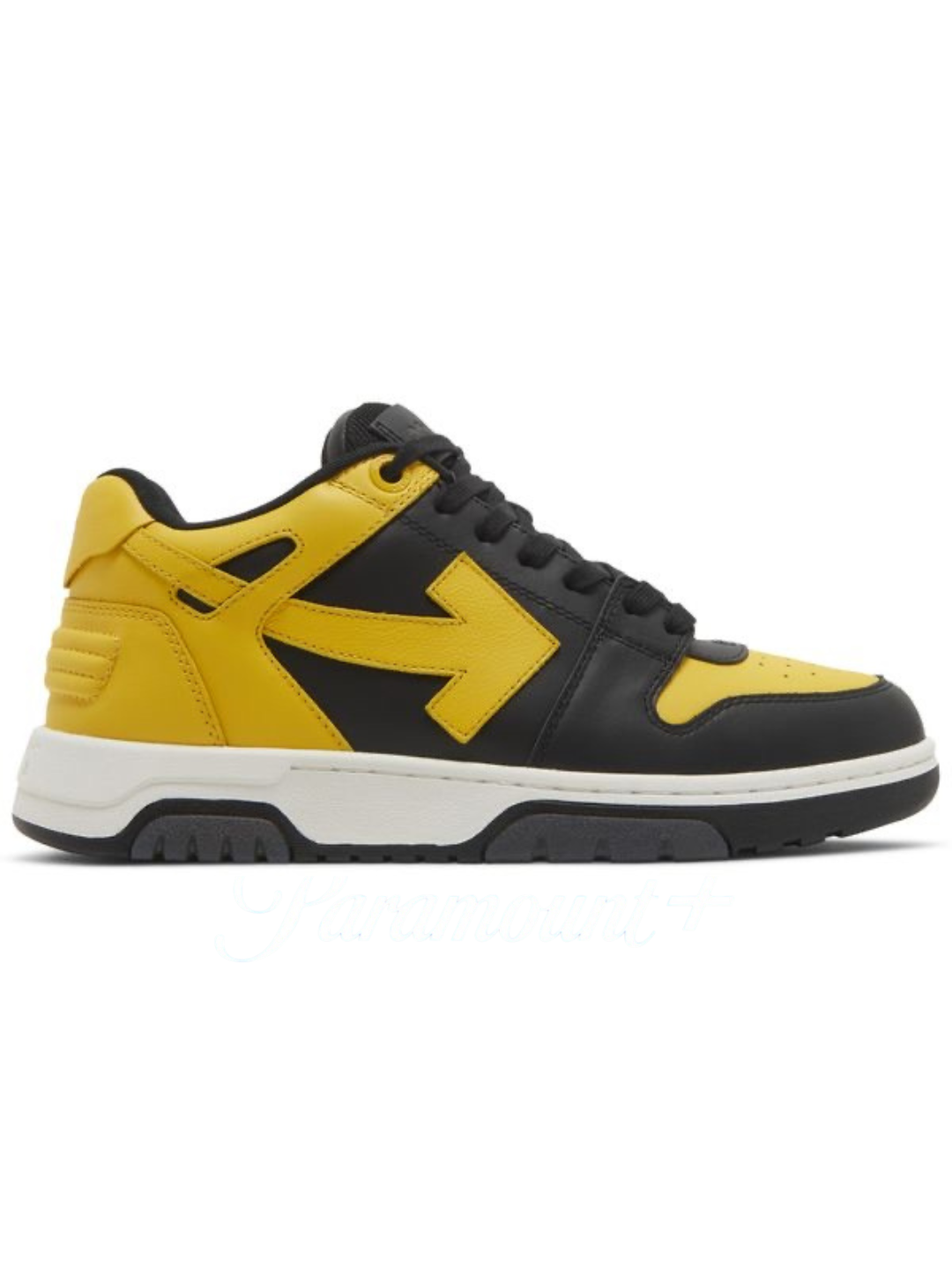 OFF-WHITE Out Of Office OOO Low Black Lemon Yellow