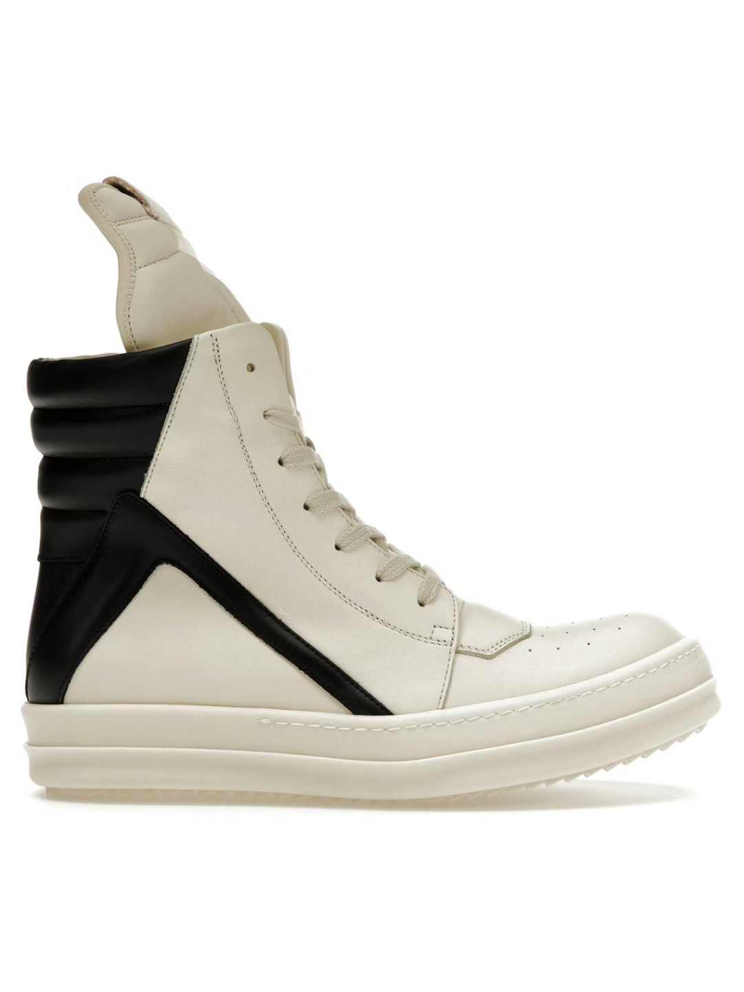 Rick Owens DRKSHDW High Top Milk Black
