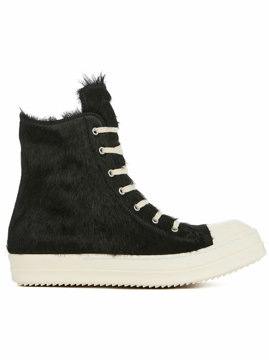 Rick Owens Strobe High
Pony Hair Black