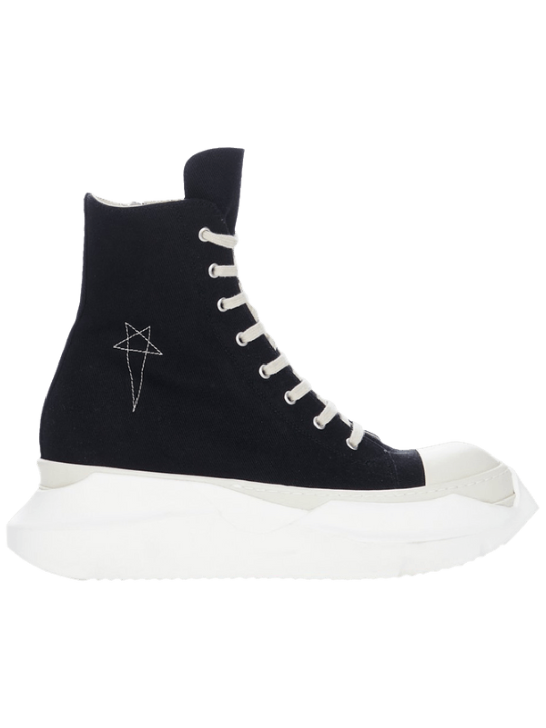 Rick Owens Wmns DRKSHDW Luxor Abstract High Black Pearl