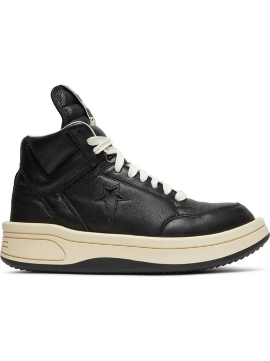 Rick Owens x Converse DRKSHDW TURBOWPN Mid Black Cloud Cream