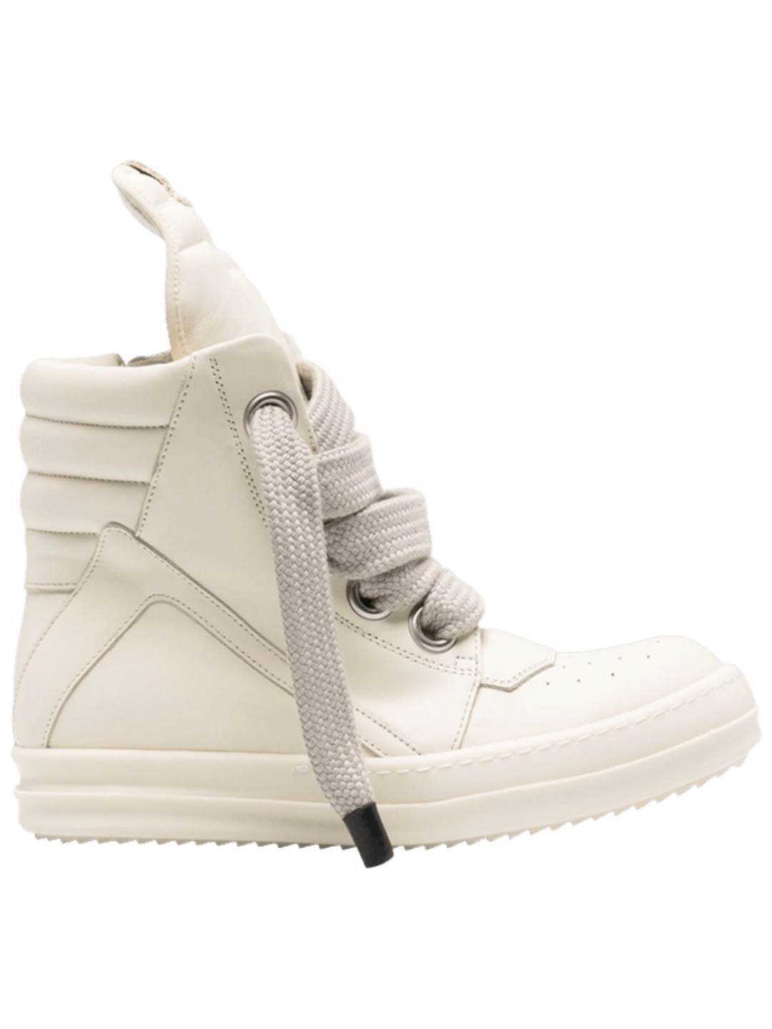 Rick Owens Wmns Lido Jumbo Laced Geobasket High Milk