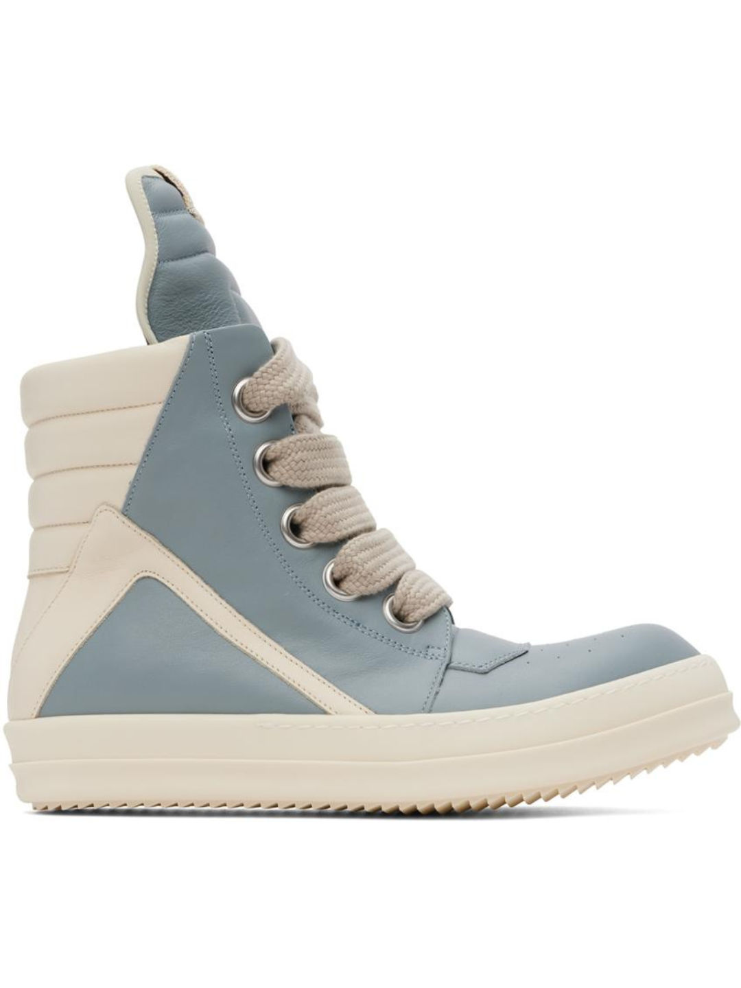 Rick Owens Concordians Jumbolace Geobasket Pale Blue