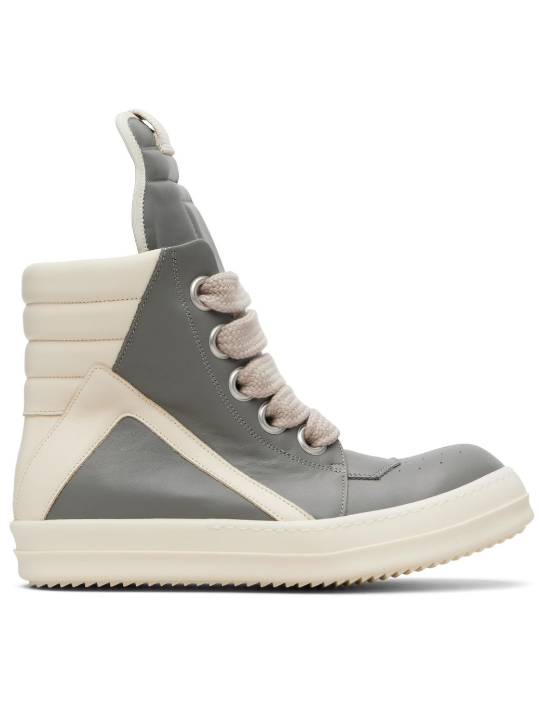 Rick Owens Concordians Jumbolace Geobasket Grey