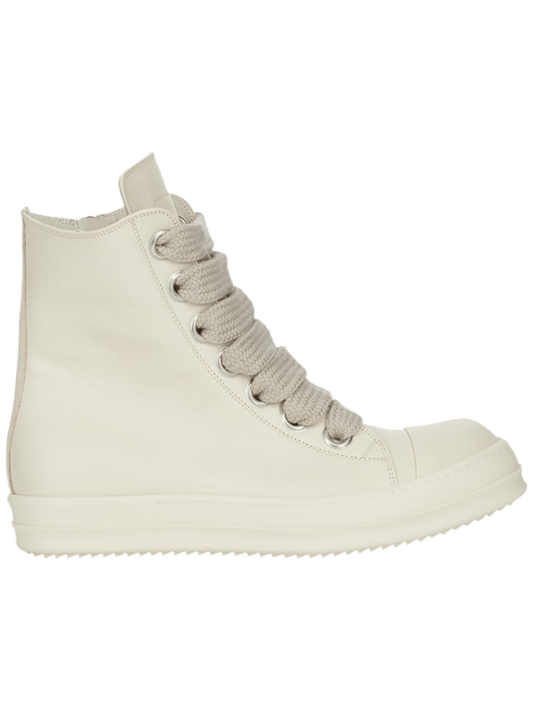 Rick Owens Lido Jumbo Laced Sneaker Milk