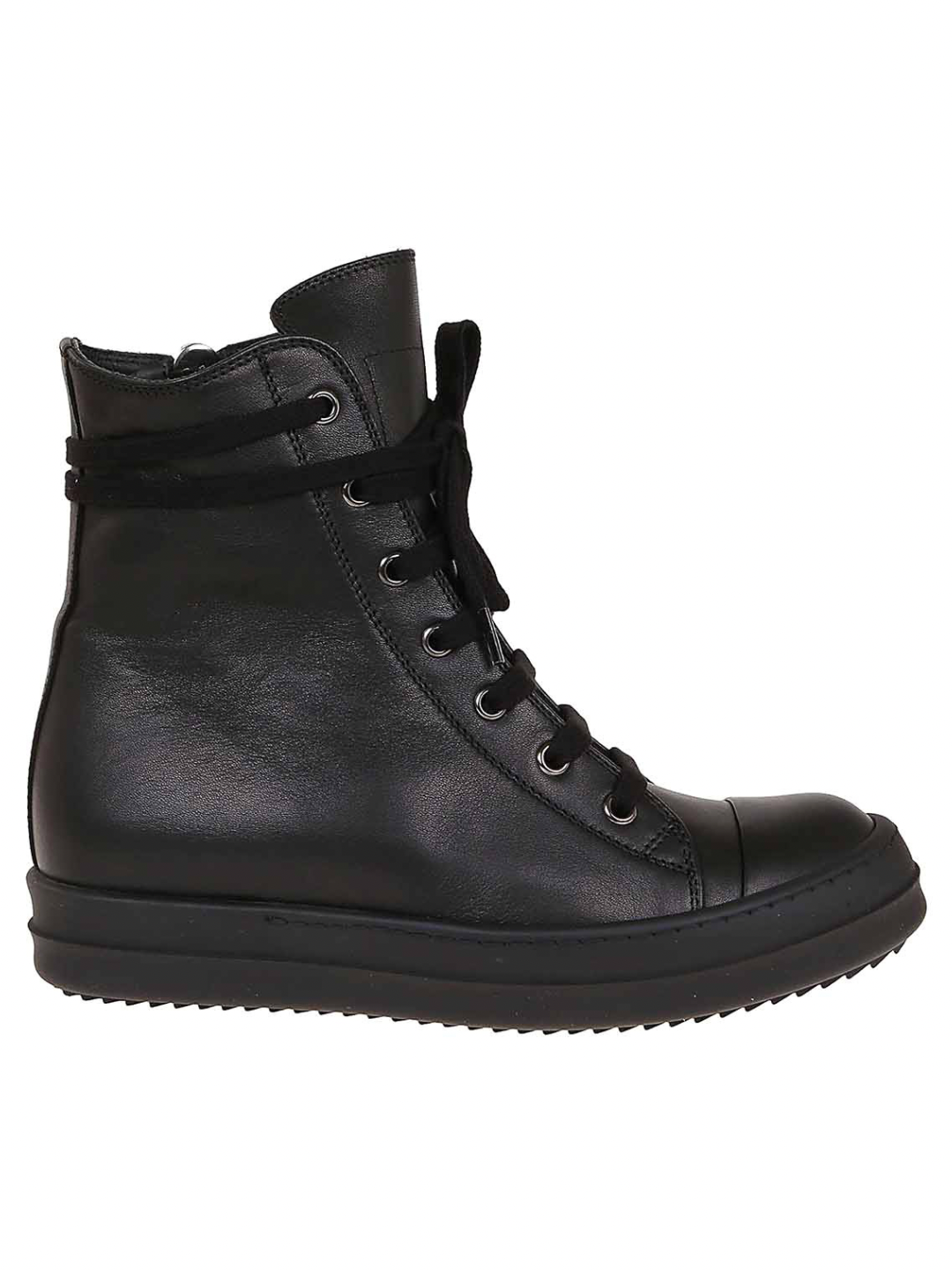 Rick Owens Lido Ramones High Top Black