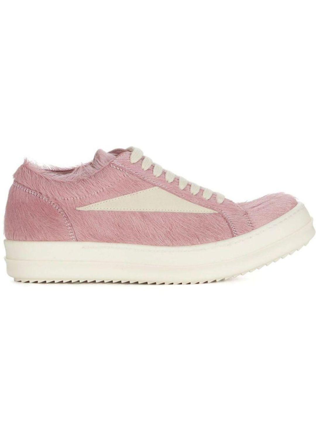 Rick Owens Vintage Calf Hair Low Top Pink