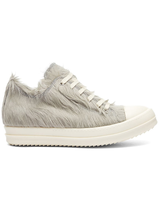 Rick Owens Pony Hair Ramones Grey