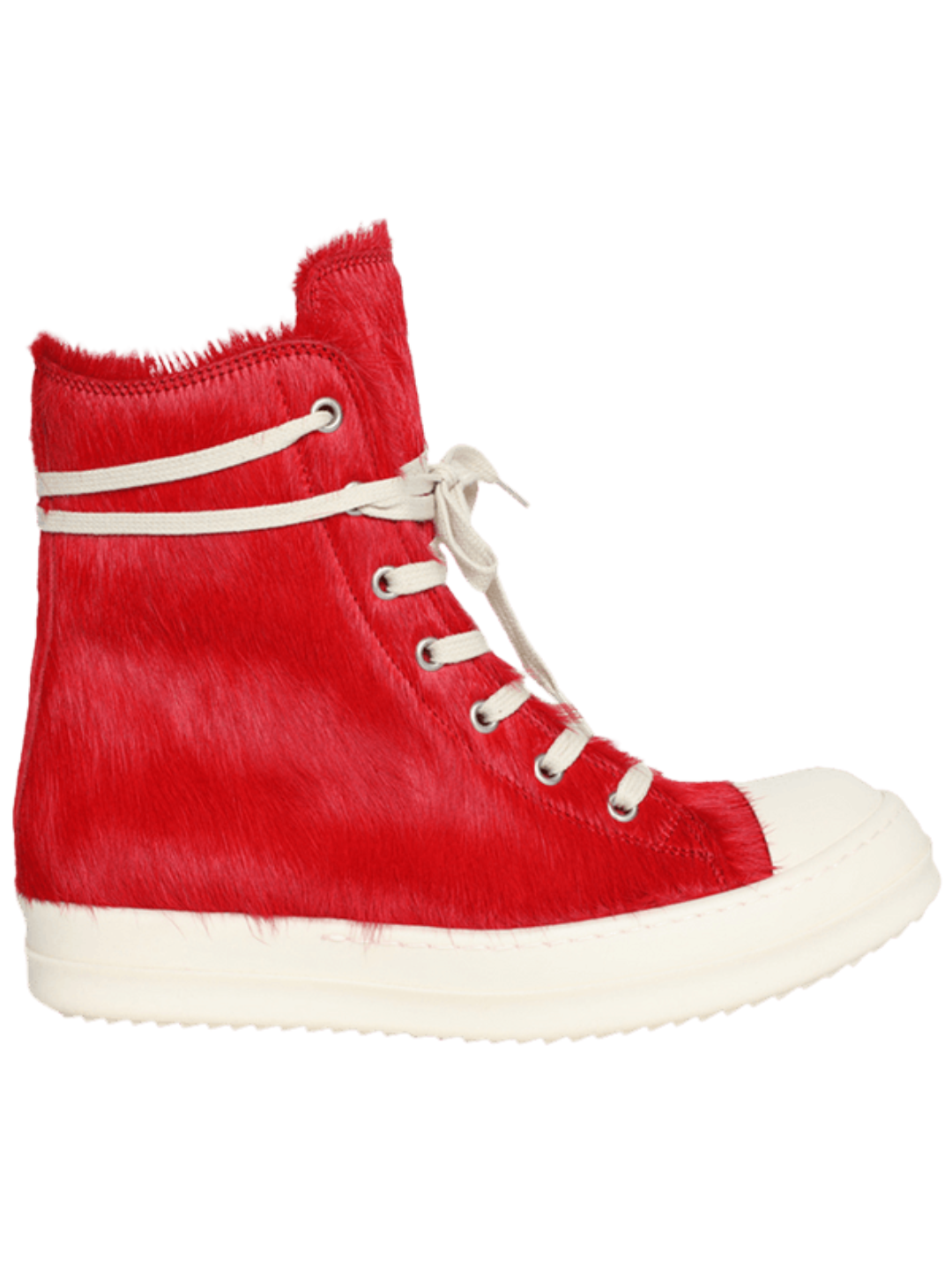 Rick Owens Wmns Lido Runway High Sneaker Cardinal Red