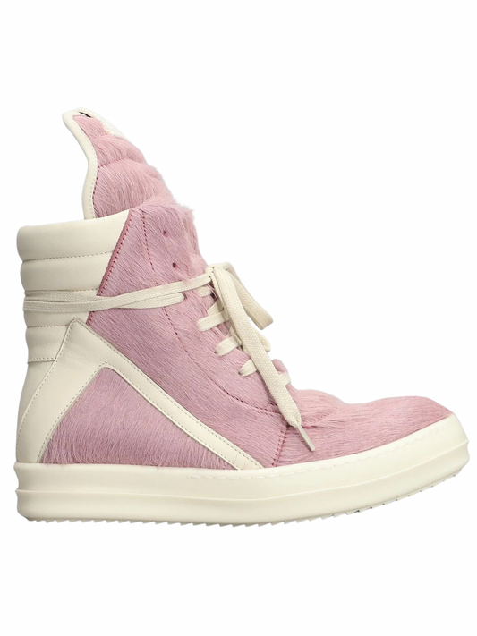Rick Owens Lido Runway Geobasket Grey