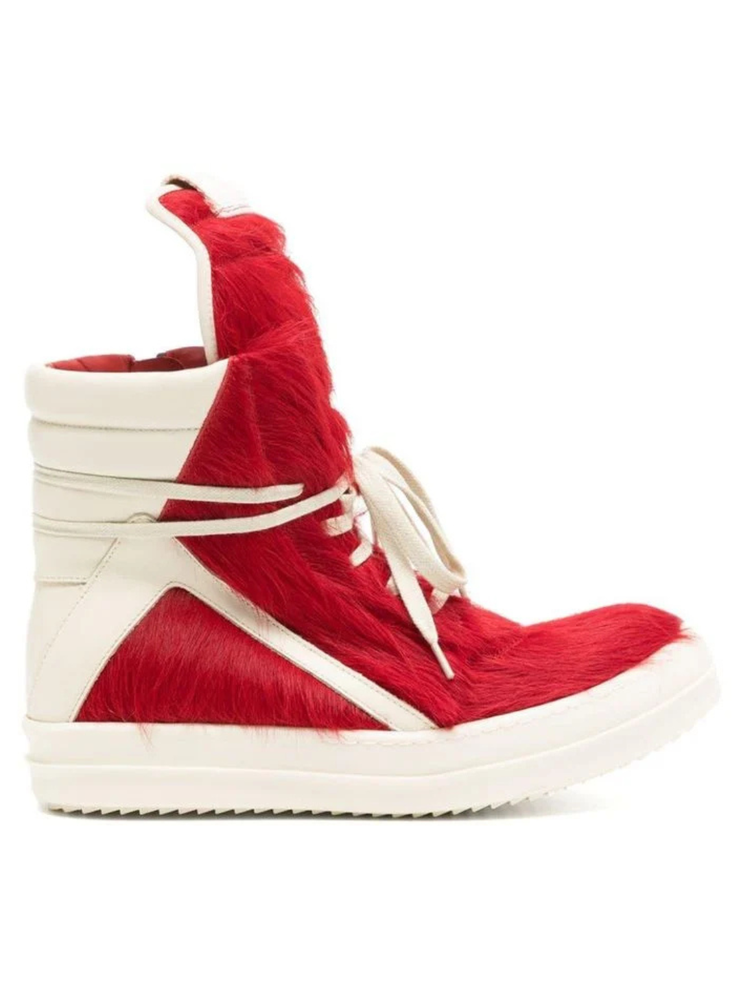 Rick Owens Lido Runway Geobasket Red
