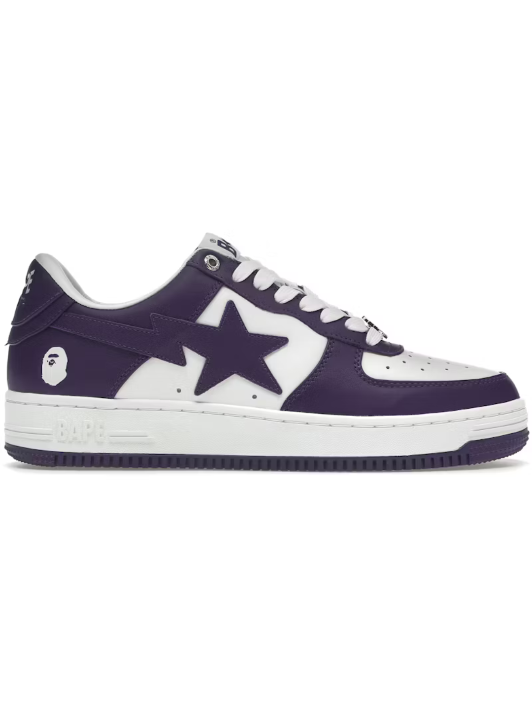 A Bathing Ape Bape Sta White Purple