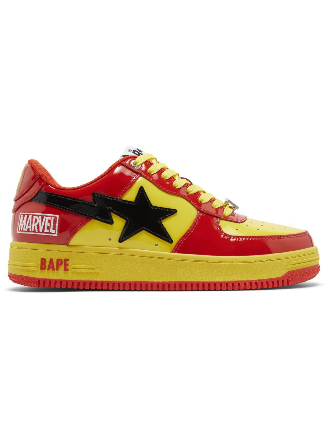A Bathing Ape Bape Sta Marvel x Bapesta Iron Man