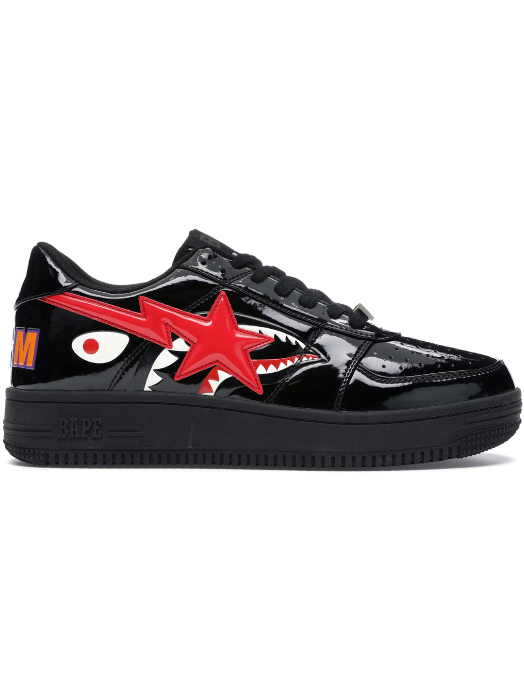 A Bathing Ape BAPE Sta Low Shark Black