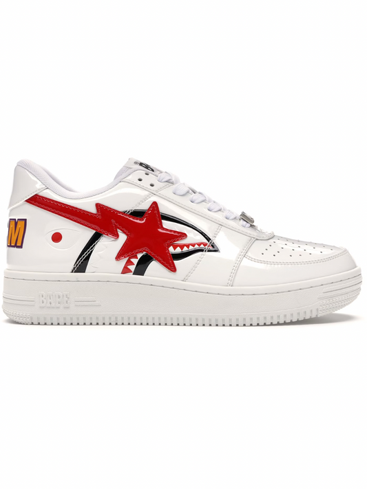 A Bathing Ape BAPE Sta Low Shark White