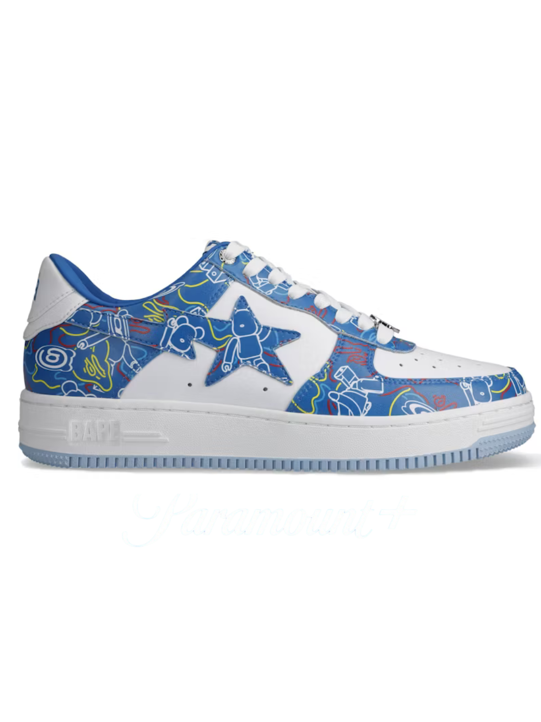 A Bathing Ape Bape Sta Low Medicom Toy Bearbrick Camo Blue