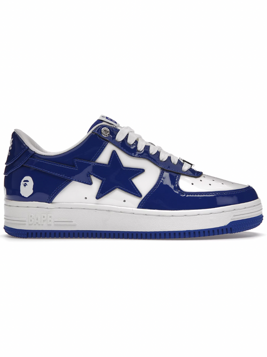 A Bathing Ape Bape Sta Low White Blue