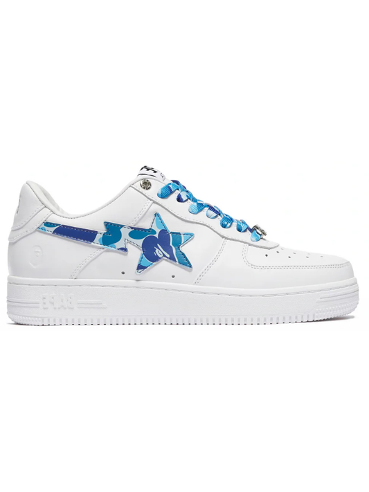 A Bathing Ape BAPE Sta Low Icon Abc Camo black White
