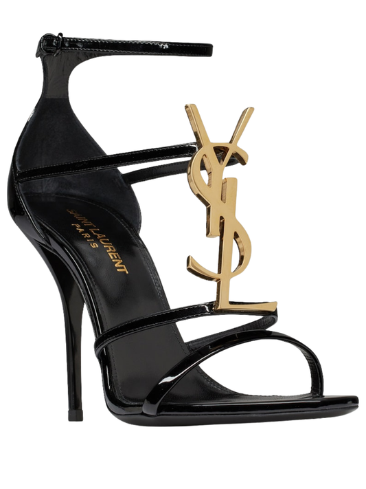 Yves Saint Laurent Leather Cassandra Sandals