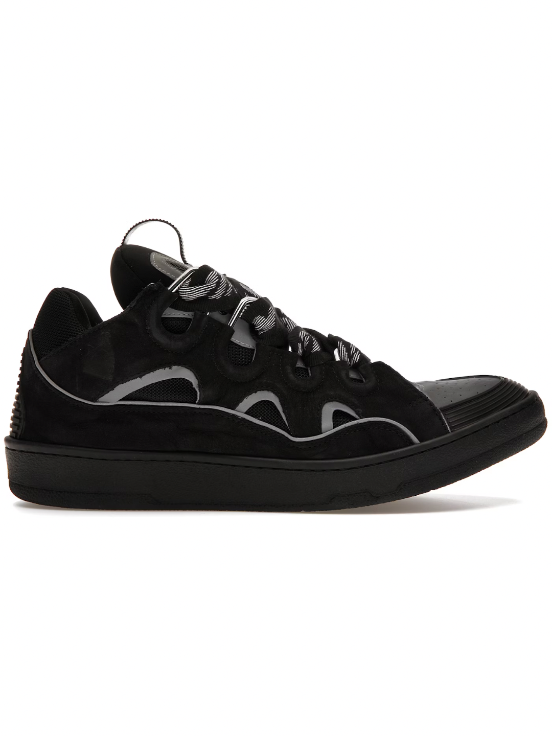Lanvin Curb Sneaker Black Grey