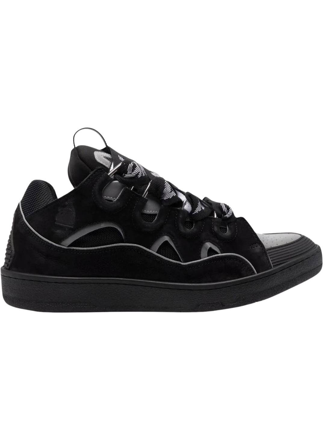 Lanvin Curb Sneaker Black Grey