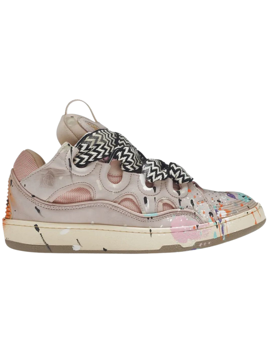 Lanvin Leather Curb Gallery Dept. Pale Pink Multi